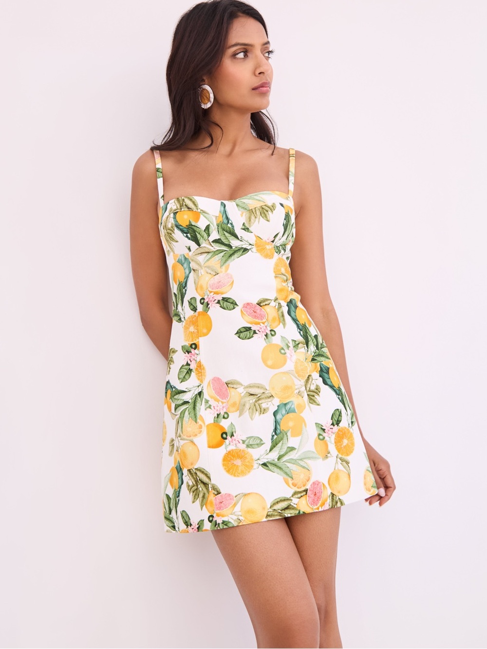 NWOT Cara Cara CLAUDINE MINI DRESS IN CITRUS